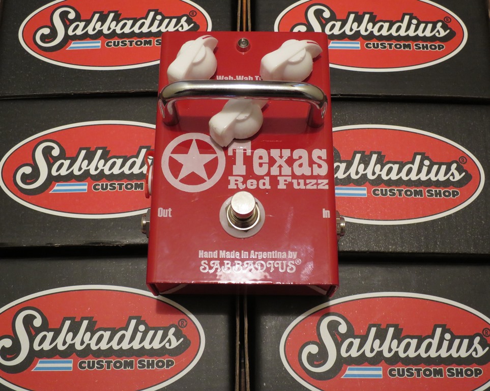 Sabbadius Custom Pedal Effects　Texas Red Fuzz