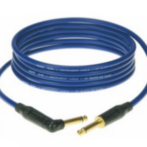 KLOTZ – KIKA * Instrument cable with slimline metal sleeve and angled jack 4.5m