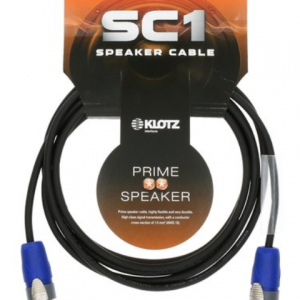KLOTZ – SC1 ** speaker cable with Neutrik speakON F-F 2m