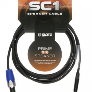 KLOTZ – SC1-SP ** speaker cable with speakON F and Neutrick jacks 2m