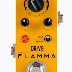 FLAMMA FC07 ANALOG OVERDRIVE EFFECTS PEDAL WARM AND CREAMY VINTAGE TUBE SOUNDS