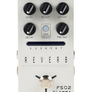 FLAMMA FS02 REVERB GUITAR REVERB PEDAL STEREO IN STEREO OUTPUT