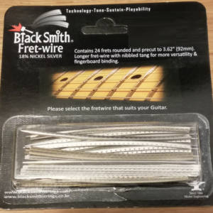 Blacksmith (DHP-1500) 18% NICKEL SILVER FRETWIRE – Narrow/ Low-Flat (Mandolin, Ukulele)