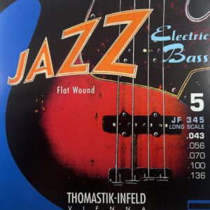 Thomastik Infeld – Flat Wound Jazz Bass String Set – JF345