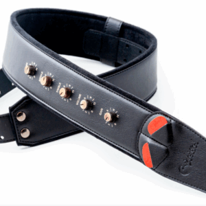 RightON! Spinal Tap Black Guitar Strap