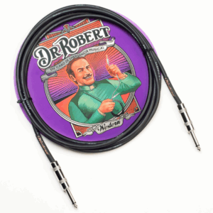 Dr Robert by Western – Straight Plug to Straight Plug Instrument Cable. (Code DR-RR)